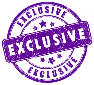 exclusieve actie aanbiedingen